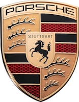 Porsche EV car logo